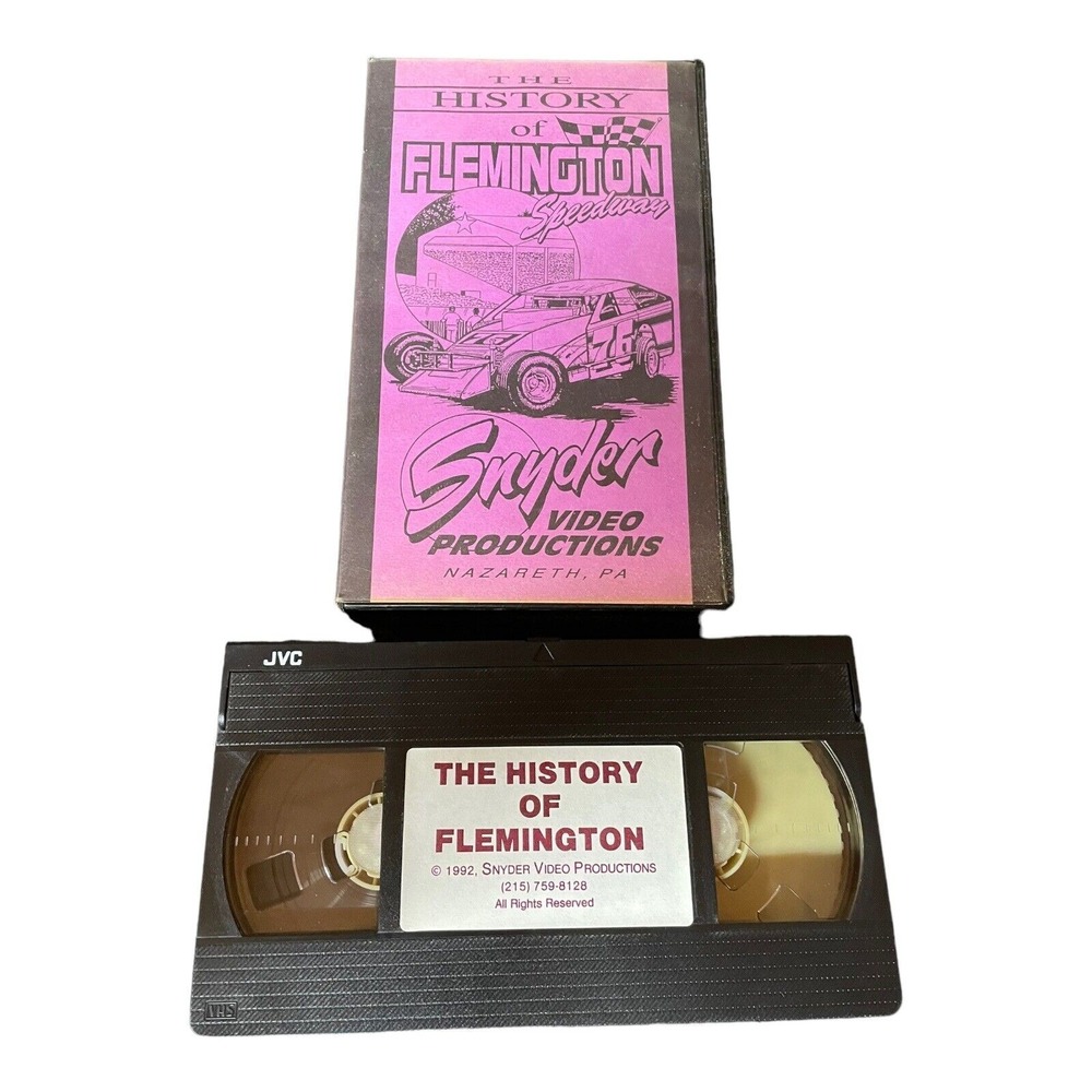 The History‎ Of Nazareth Raceway Snyder Video Productions VHS 1992